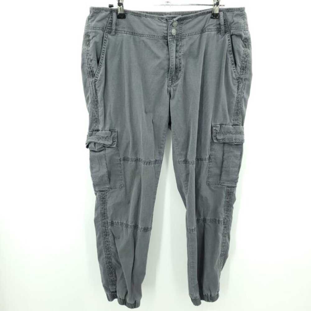 Prana Kadri Cargo Pocket Jogger Pant 10 Gray